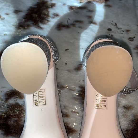 Jeffrey Campbell Laura Nude Suede Champagne Heels - Picture 8 of 12